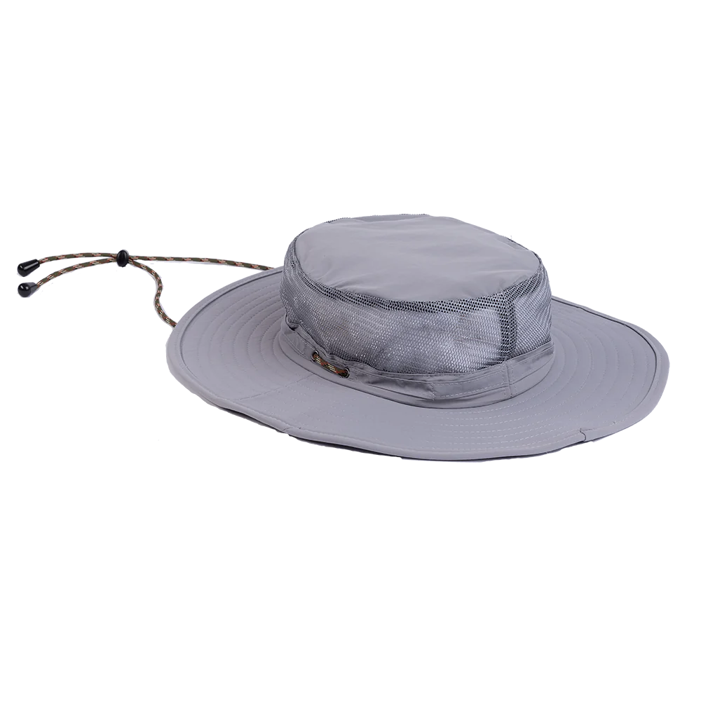 Bimini Bay Boca Grande Wide Brim Hat with Mesh Featuring Bloodguard
