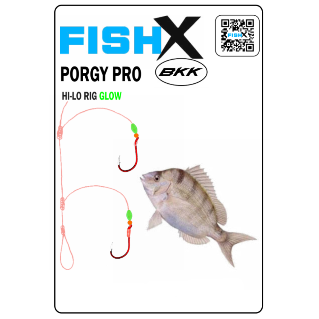 FishX Porgy Pro Hi-Lo Glow Beads Rig – Fisherman Depot
