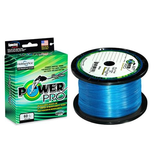 Power Pro Maxcuatro Braided Fishing Line (Color: Hi-Vis Yellow / 80 Pounds  / 3000 Yards) - Hero Outdoors