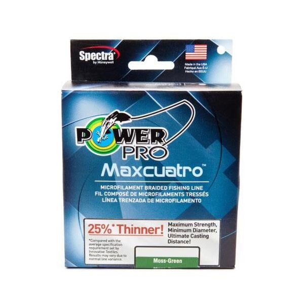 microfilament braided fishing line 8 Strand No Fade Series - Super Sleek & Smooth Br Power Pro Hi-Vis Yellow 10