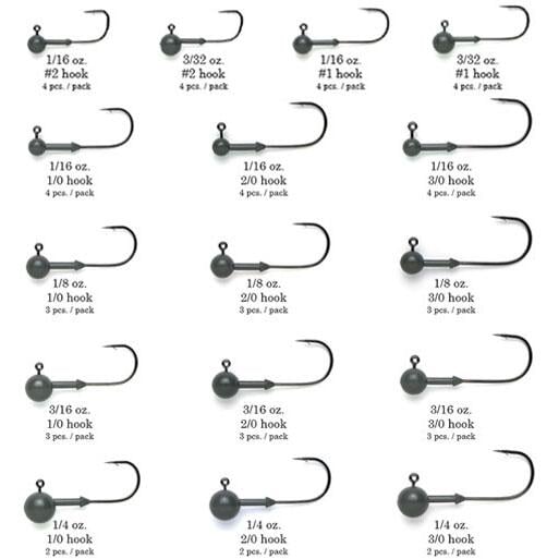 Harmony Fishing Tungsten Weedless Ball Jigheads [Pack Of W/, 53% OFF