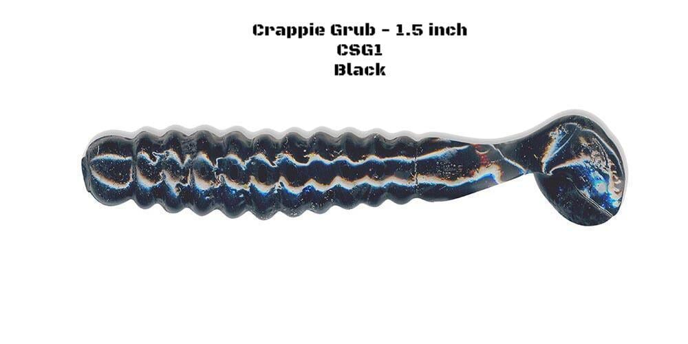  Charlie Brewer Crappie Slider 1.5 inch csgf5 2 packs