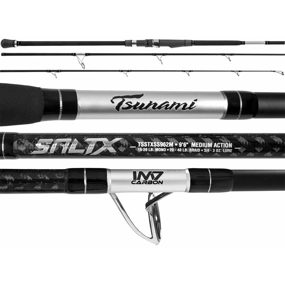 Tsunami SaltX Surf Spinning Rod – Fisherman Depot