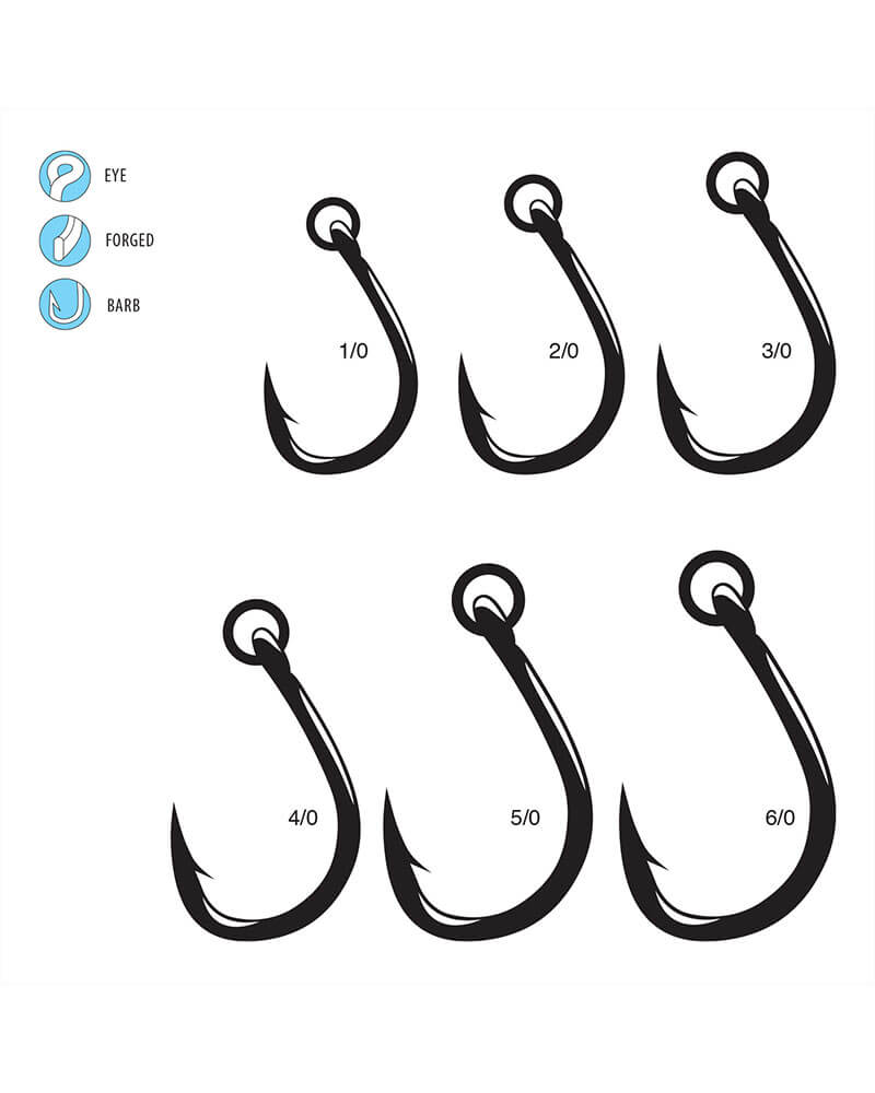 Gamakatsu Live Bait Heavy Duty Hooks With Solid Ring