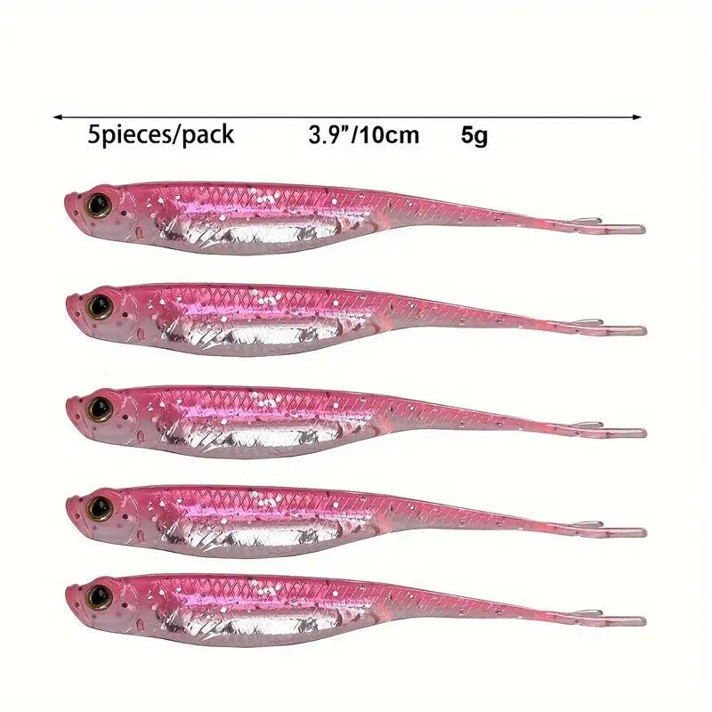 Fork tail Soft Jerkbait