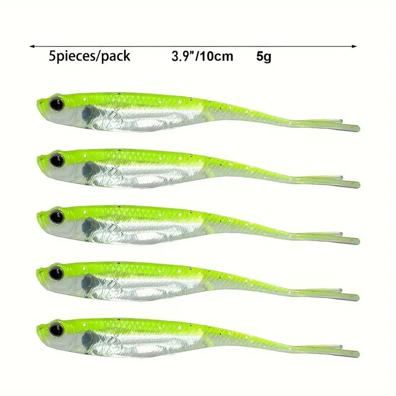 Fork tail Soft Jerkbait