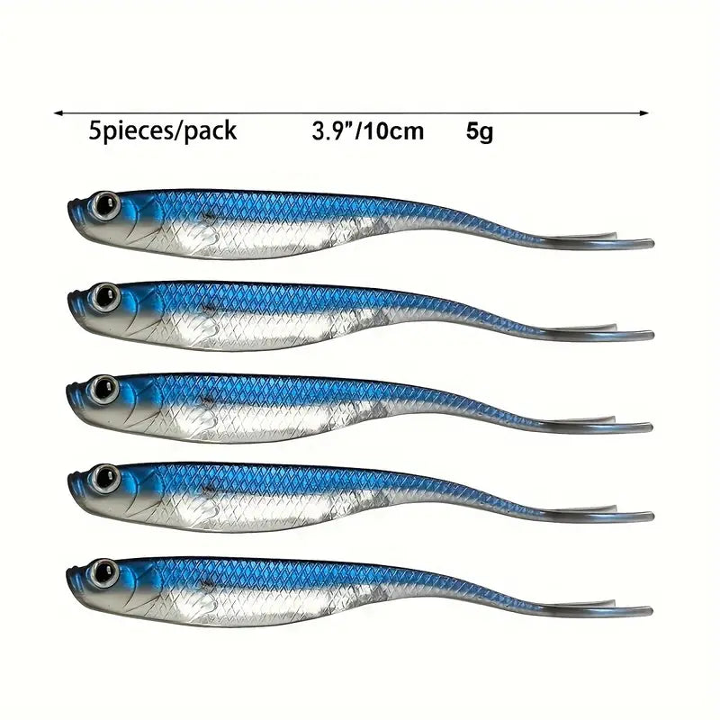 Fork tail Soft Jerkbait