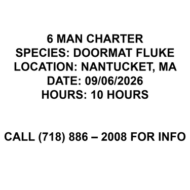 Fluke Fishing Trip 09/06/2026