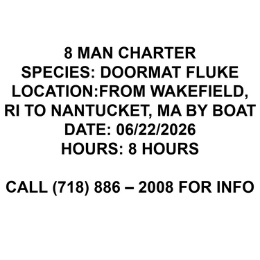 Fluke Fishing Trip 06/22/2026