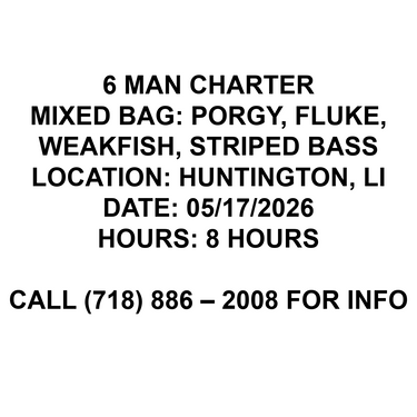 Mixed bag Fishing Trip 05/17/26