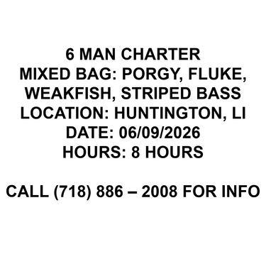 Mixed bag Fishing Trip 06/09/26