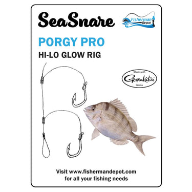 SeaSnare - Porgy Pro Hi-Lo Glow Beads Rig