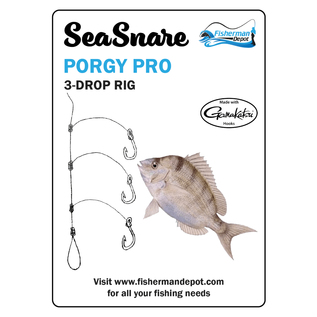 SeaSnare - Porgy Pro 3-Drop Rig Pack