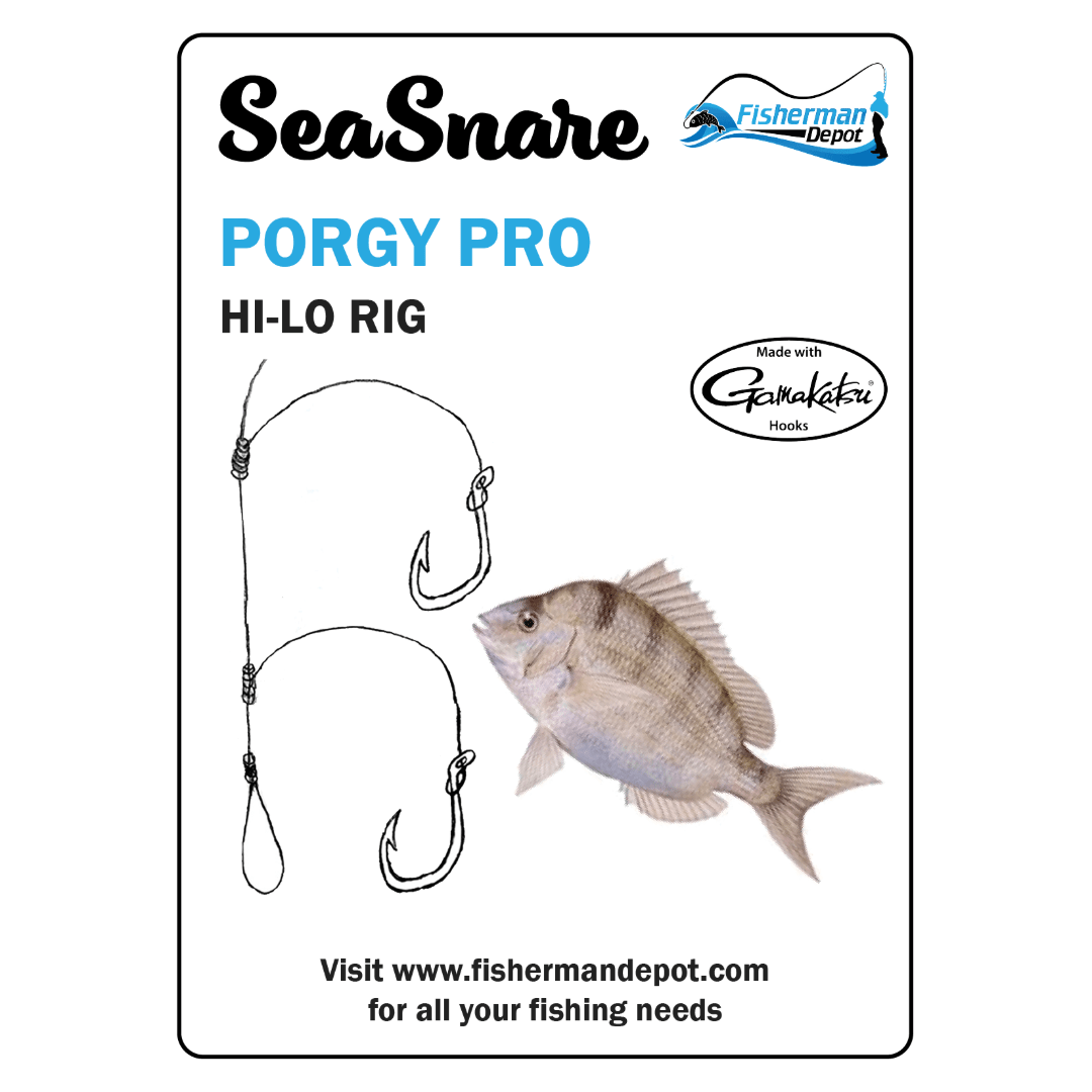 SeaSnare - Porgy Pro Hi-Lo Rig Pack