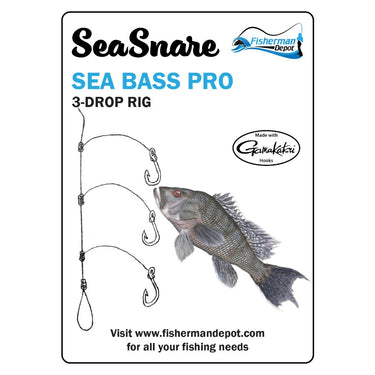 SeaSnare Sea Bass Pro - 3-Drop Rig G