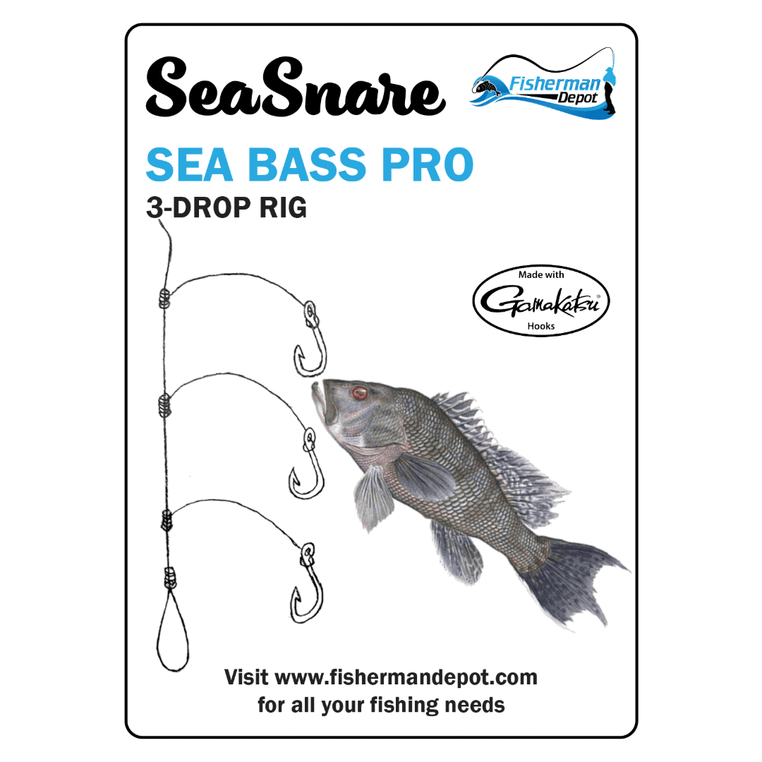 SeaSnare Sea Bass Pro - 3-Drop Rig G