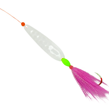 FishX -Fluke Pro -  Spoon Teaser Jigging Glow Rig - BKK Hooks