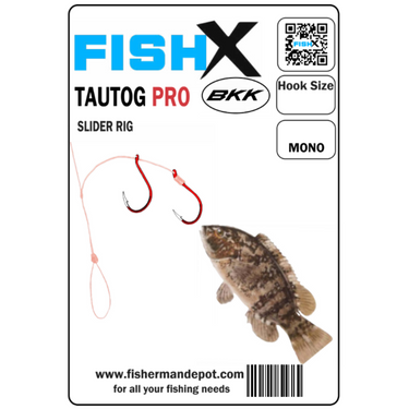 FishX Tog Pro - Blackfish / Tog Slider Rig - - BKK Hooks