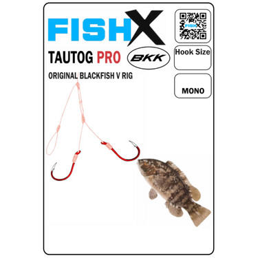 FishX - Original  Blackfish / Tog V Rig - - BKK Hooks