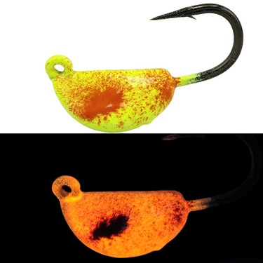 FishX Tog Chaser Jigs Yellow Orange Glow