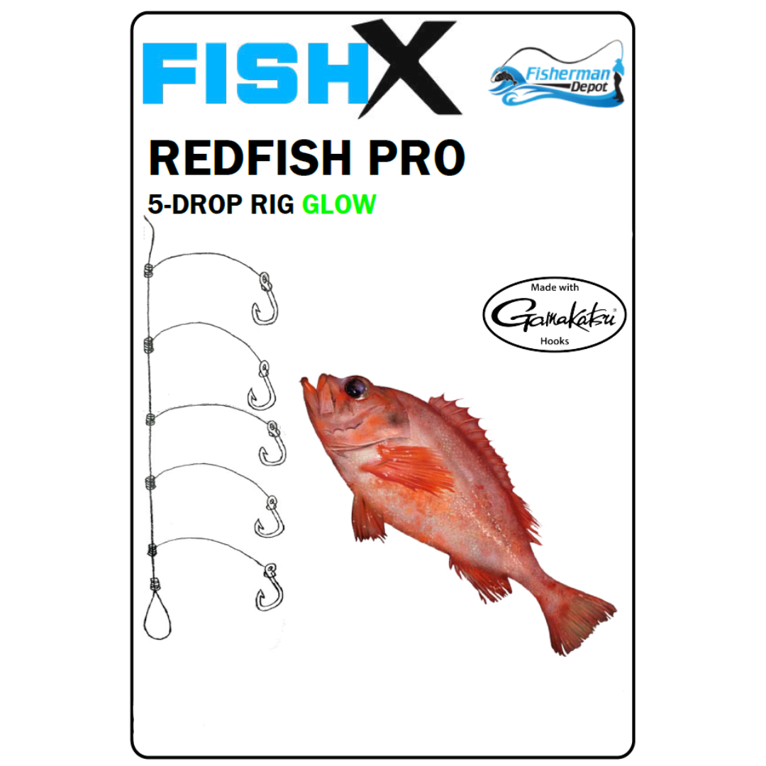 FishX - Redfish Pro - Drop Bottom Rig – Fisherman Depot