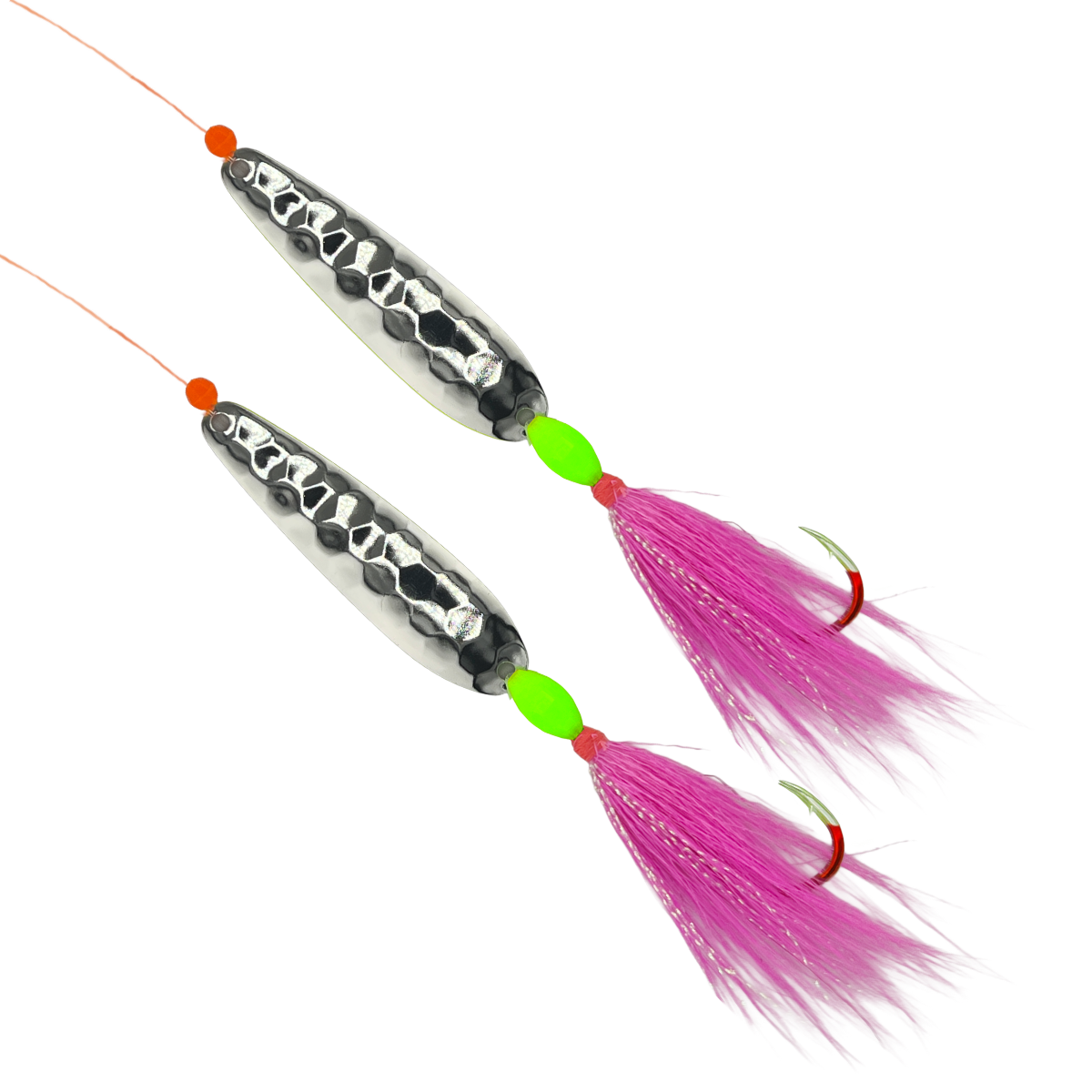 feloney fish hooked 18KY Hook Charm FIshX - Fluke Pro Hi-Lo