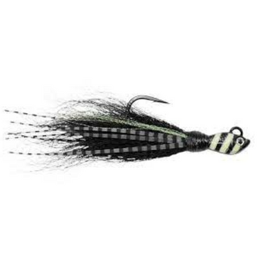 SPRO Power Bucktail Zebra Glow Jig