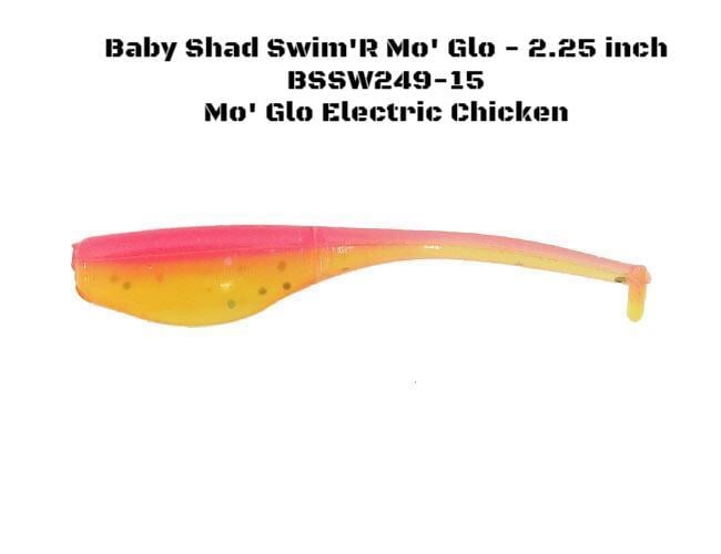Bobby Garland Baby Shad Swim'R Mo' Glo - 2.25 Inch