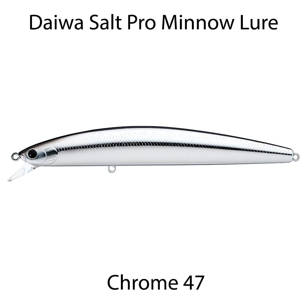 Daiwa Salt Pro Minnow - 5-1/8 - Floating - Chrome