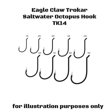 Eagle Claw Trokar Octopus Hook TK14