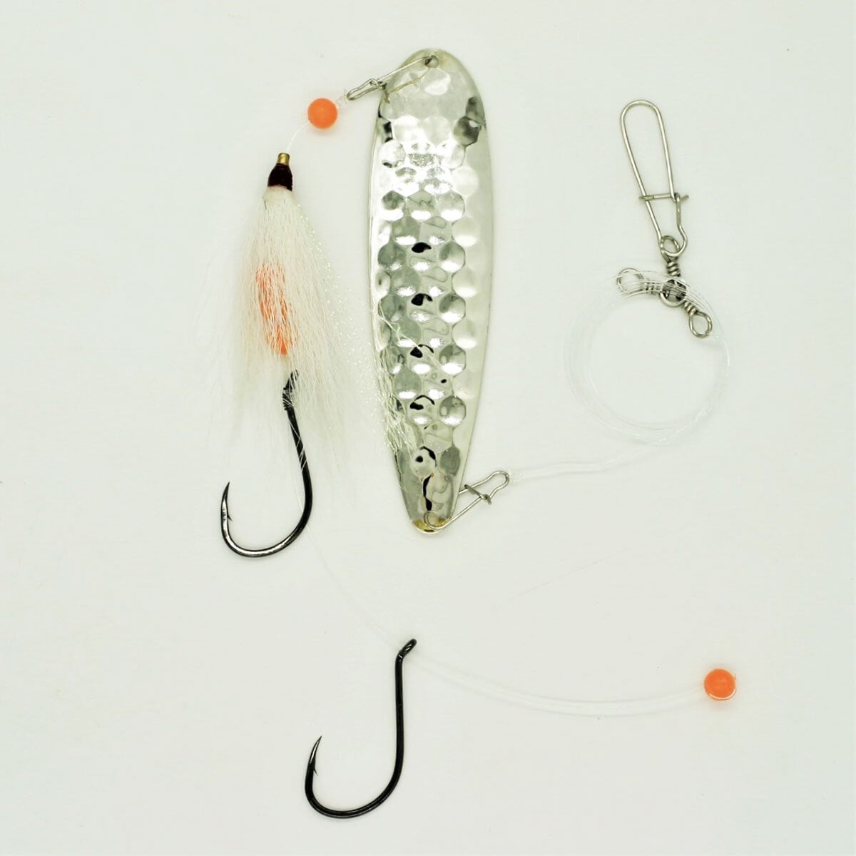 3 Fishing Squimp Teaser 5/0 Hook Flies Fluke Sea Bass Bait Rig Lure Sq