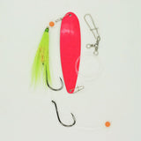 SeaSnare Fluke Pro - Original 3-Way Swivel Sliding Bottom Hook Spoon Rig