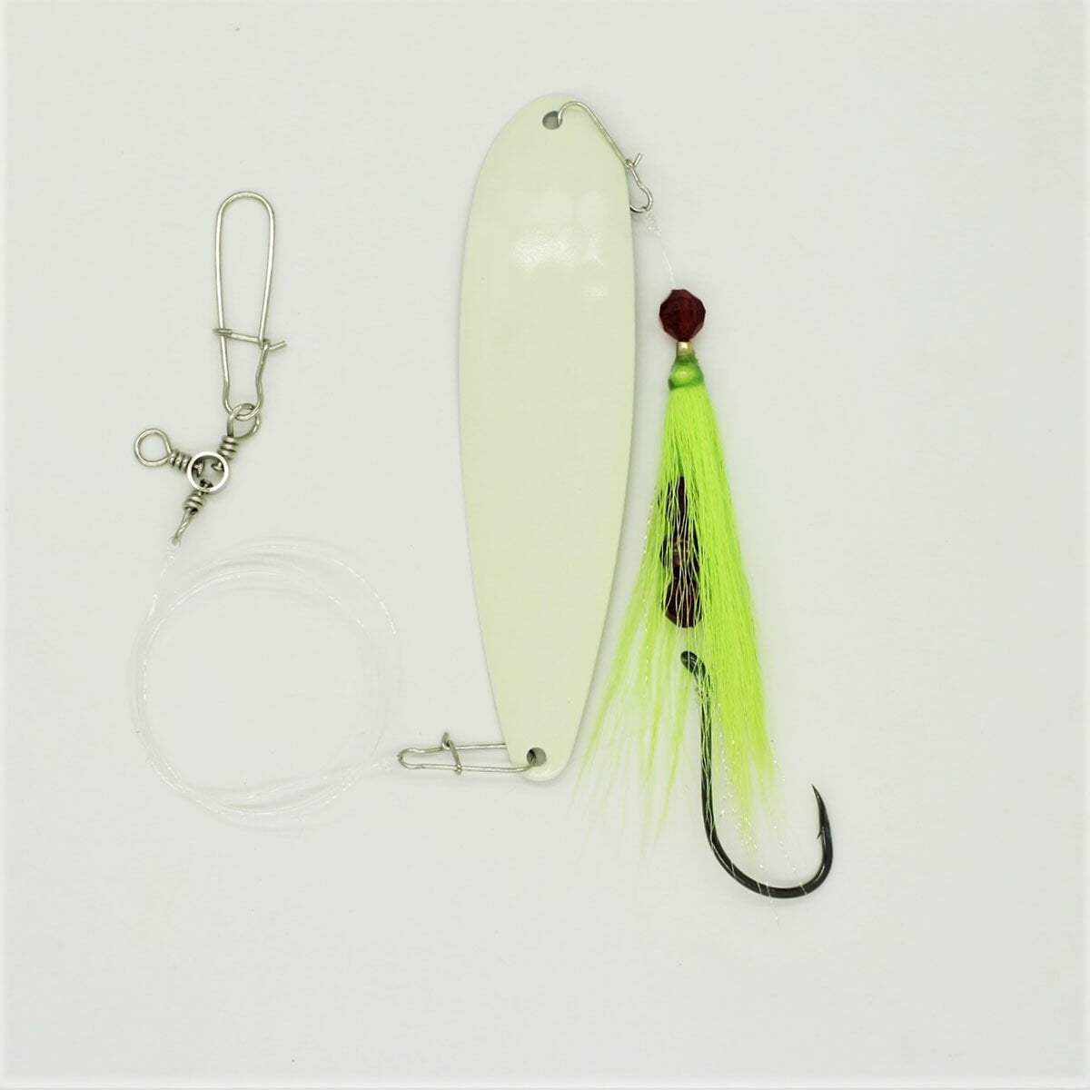 SeaSnare Fluke Pro - Original 3-Way Swivel Single Hook Spoon Rig