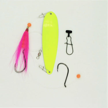 SeaSnare - Fluke Pro - Original Fish Finder Sliding Bottom Hook Spoon Rig Nantucket Series