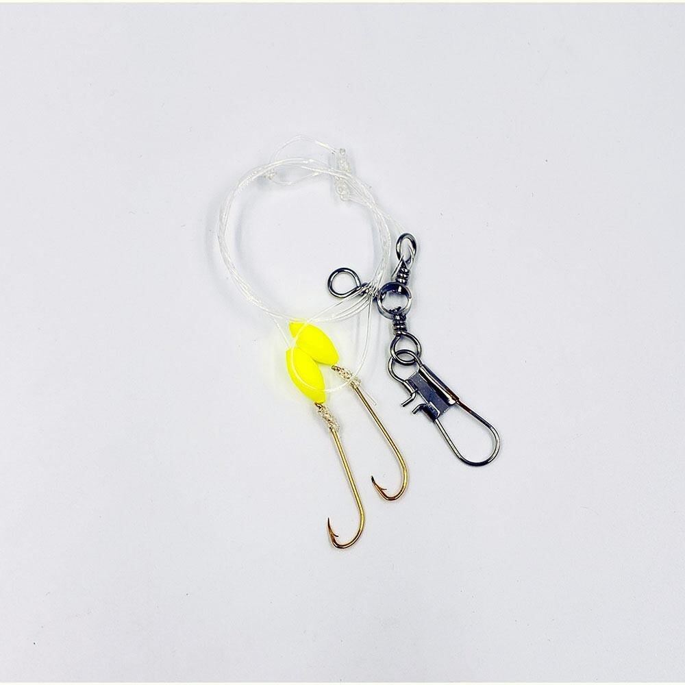 Crazy Gear Flounder Rig A01 Neon Yellow