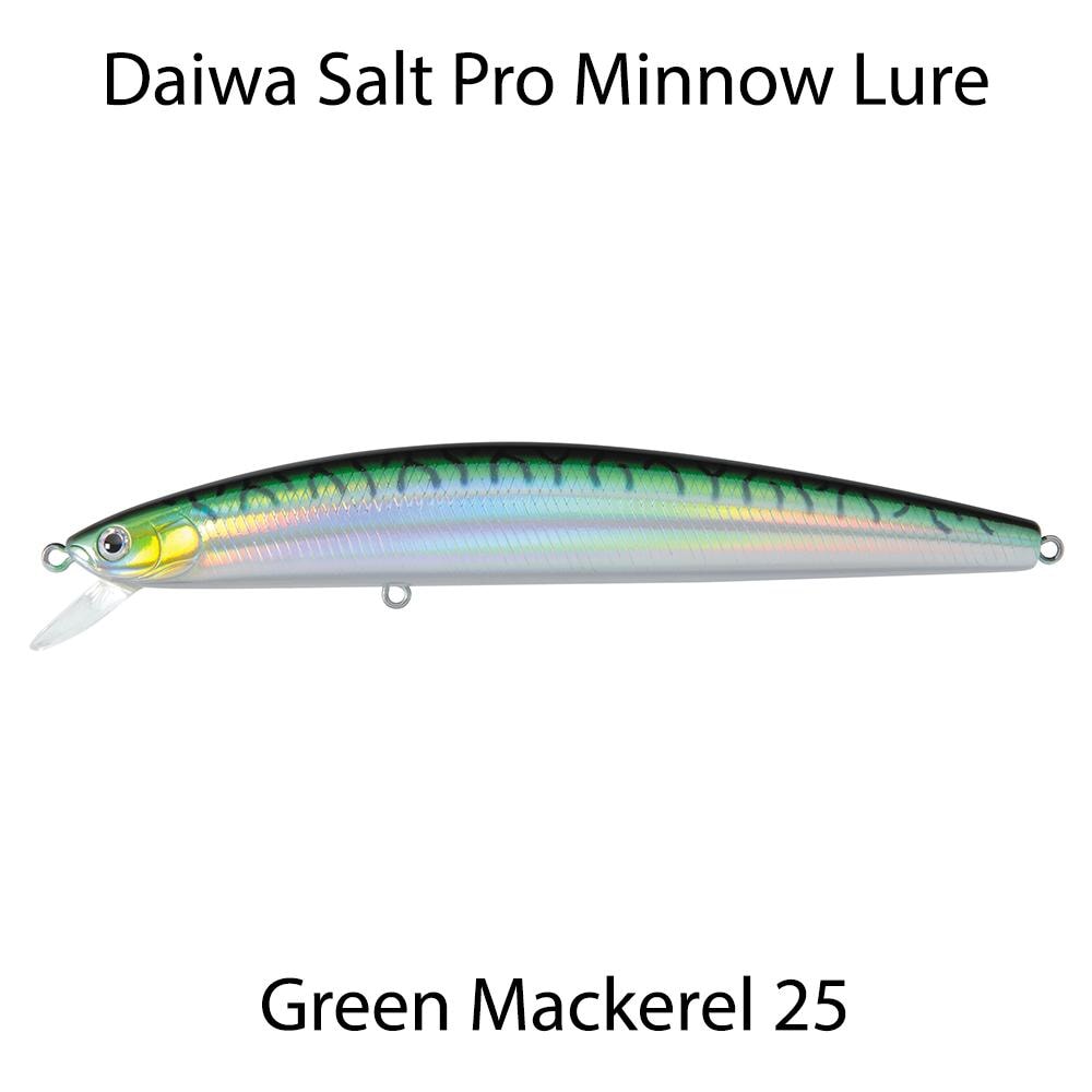 Daiwa Salt Pro Minnow - Green Mackerel 25
