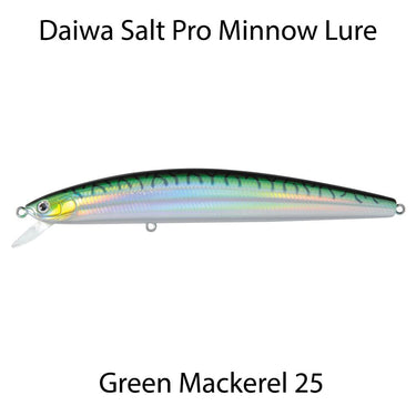 Daiwa Salt Pro Minnow - Green Mackerel 25