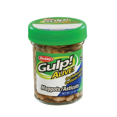 Berkley Gulp! Alive! Maggots Jar Bait
