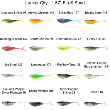 Lunker City 1.75" Fin-S Shad