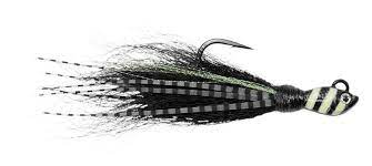 SPRO Power Bucktail Zebra Glow Jig