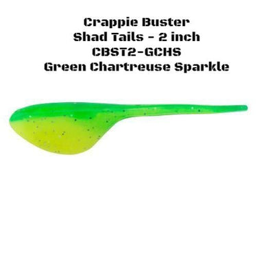 Johnson Crappie Buster Shad Tails - 2 Inch