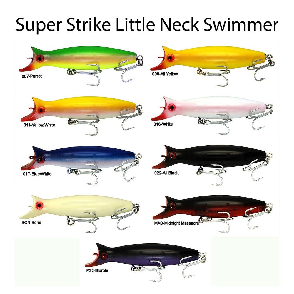 Super Strike Little Neck Swimmer Colors