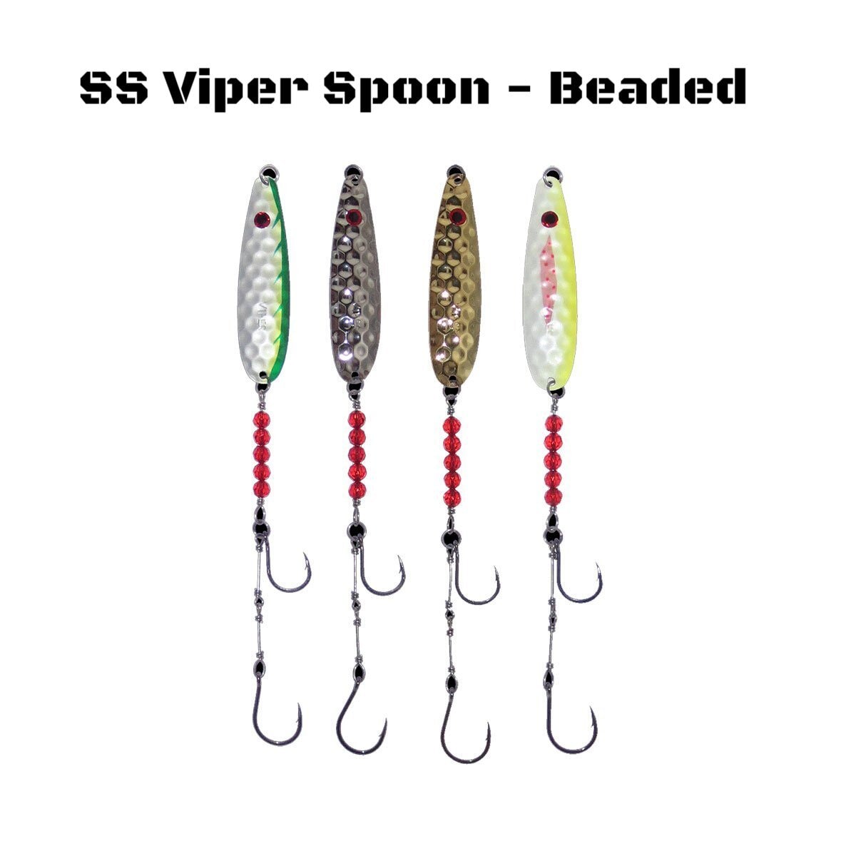 Thundermist Lures SS Viper Spoon - Beaded