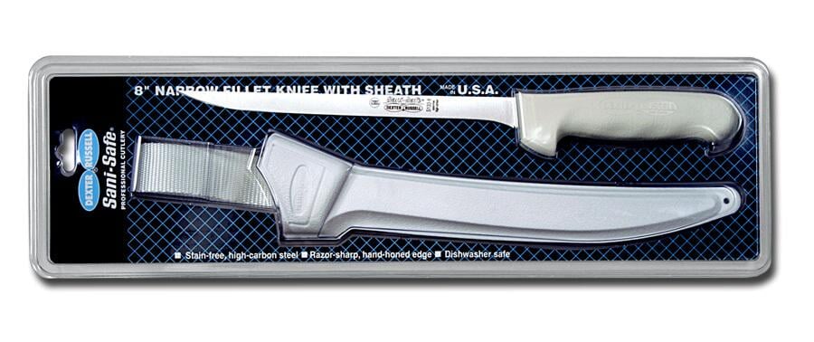 Dexter-Russell Sani-Safe Narrow Fillet Knife With Sheath